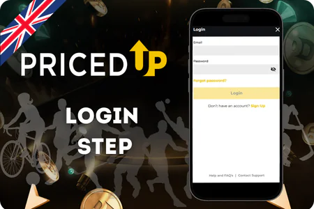 PricedUp Login Instructions
