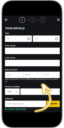 PricedUP Personal Details